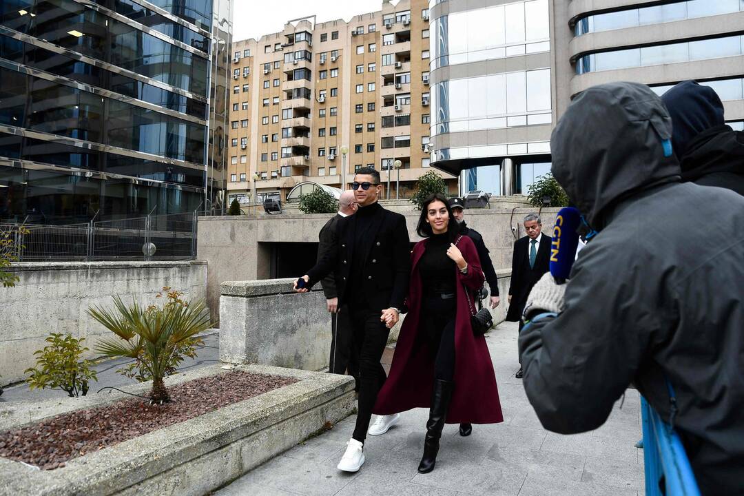 Futbolo žvaigždės C. Ronaldo teismo procesas