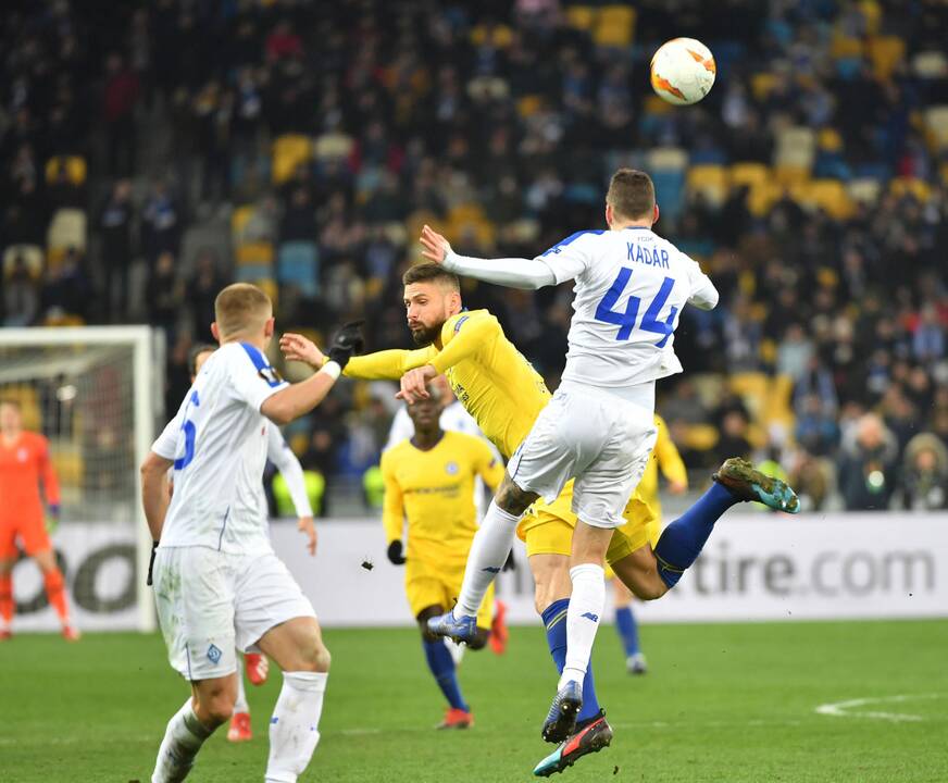 Londono „Chelsea“ net 5:0 nugalėjo Kijevo „Dinamo“ futbolininkus