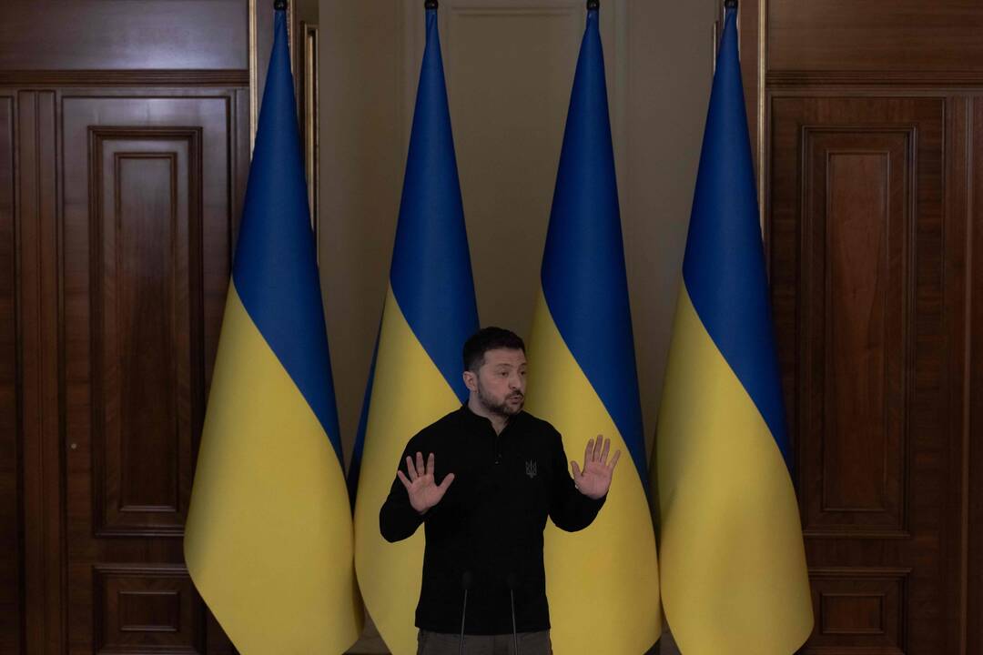 Zelenskis: kovos Rusijos Kursko srityje labai sunkios