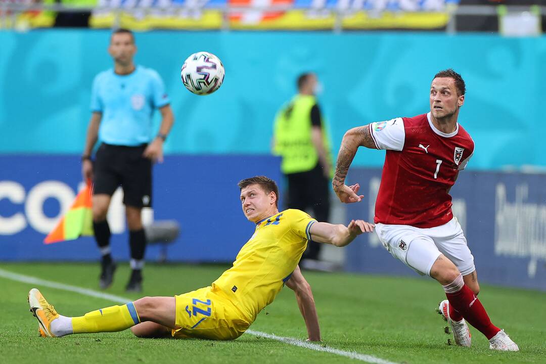 Europos futbolo čempionatas: Ukraina–Austrija 0:1