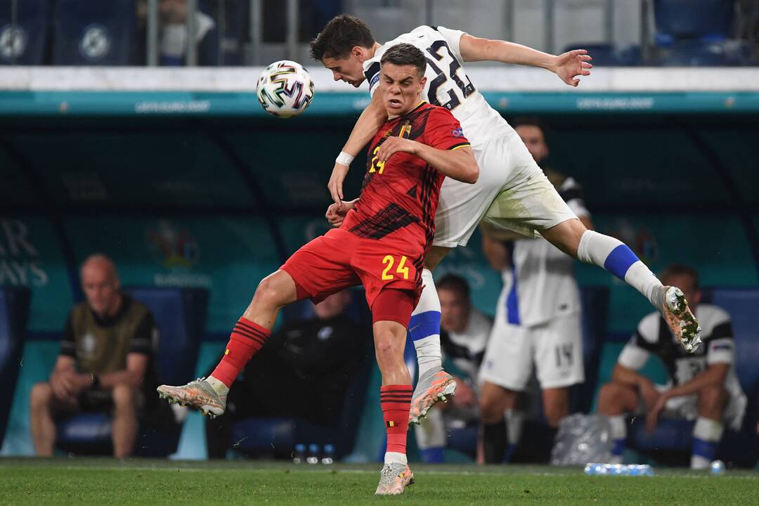 Europos futbolo čempionatas: Suomija–Belgija 0:2