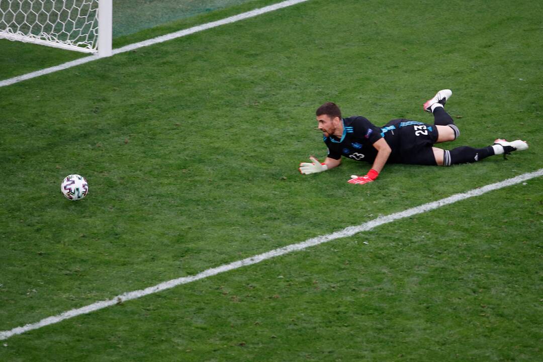 Euro 2020 ketvirtfinalis: Šveicarija – Ispanija 1:1; baud. 1:3