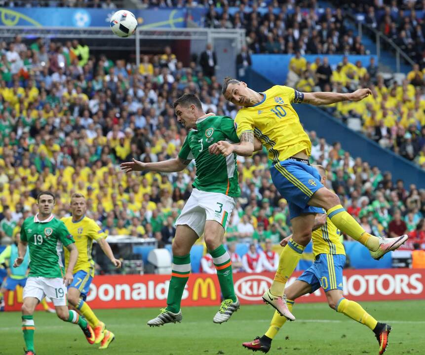 Euro 2016: Švedija - Airija 1:1