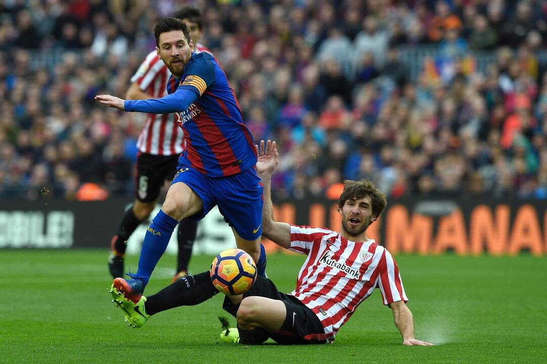 „Barcelona“ pergalė pažymėta fantastišku L. Messi baudos smūgiu