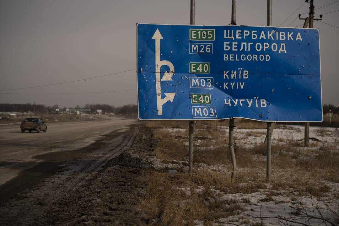 Rusija teigia atrėmusi Ukrainos surengtą Belgorodo srities puolimą