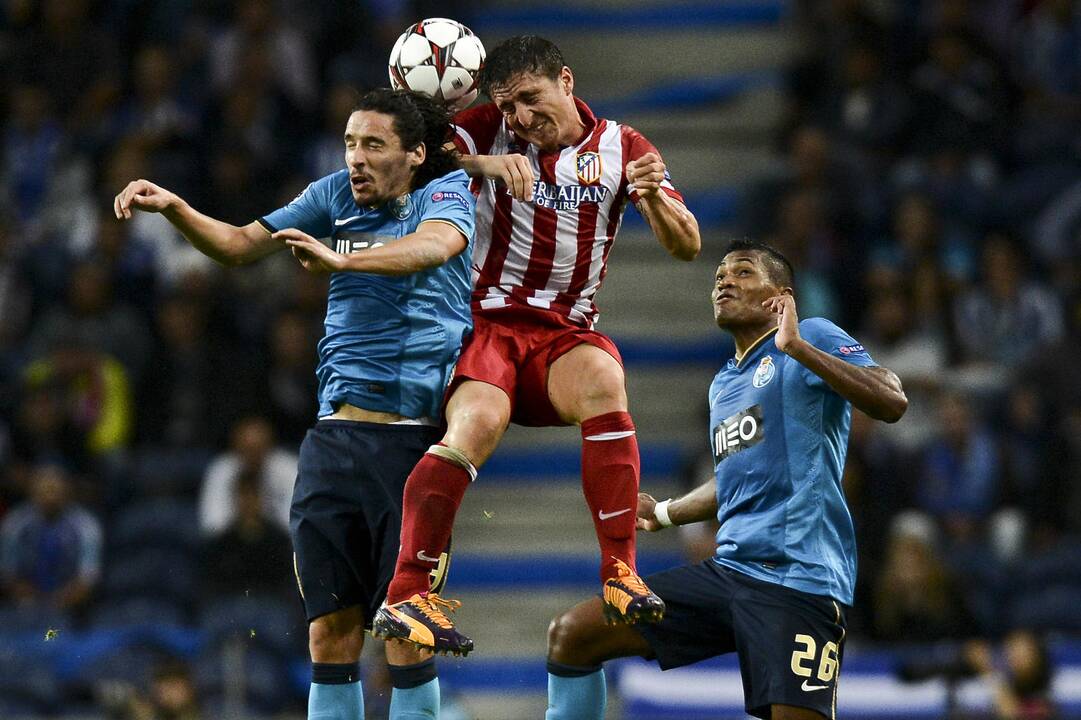 "Atletico" išplėšė pergalę prieš "Porto" futbolininkus