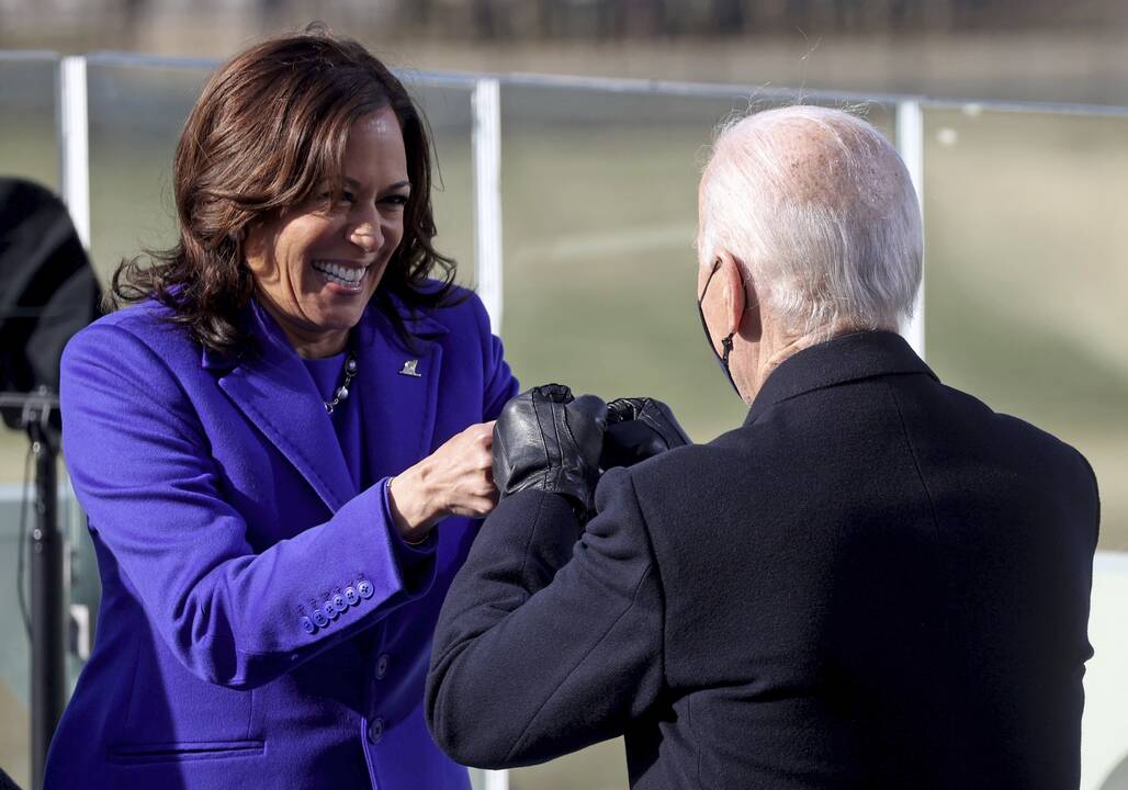 J. Bidenas prisaikdintas 46-uoju JAV prezidentu