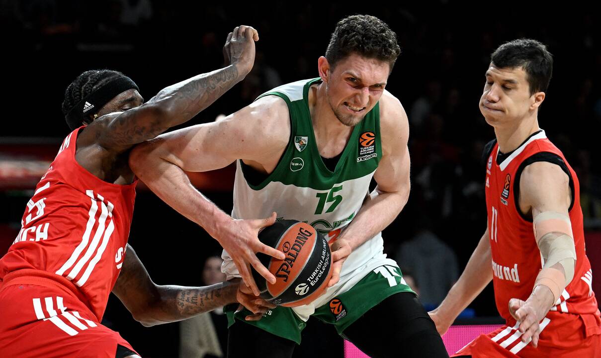 Eurolyga: Miuncheno „Bayern“ – Kauno „Žalgiris“ 80:83