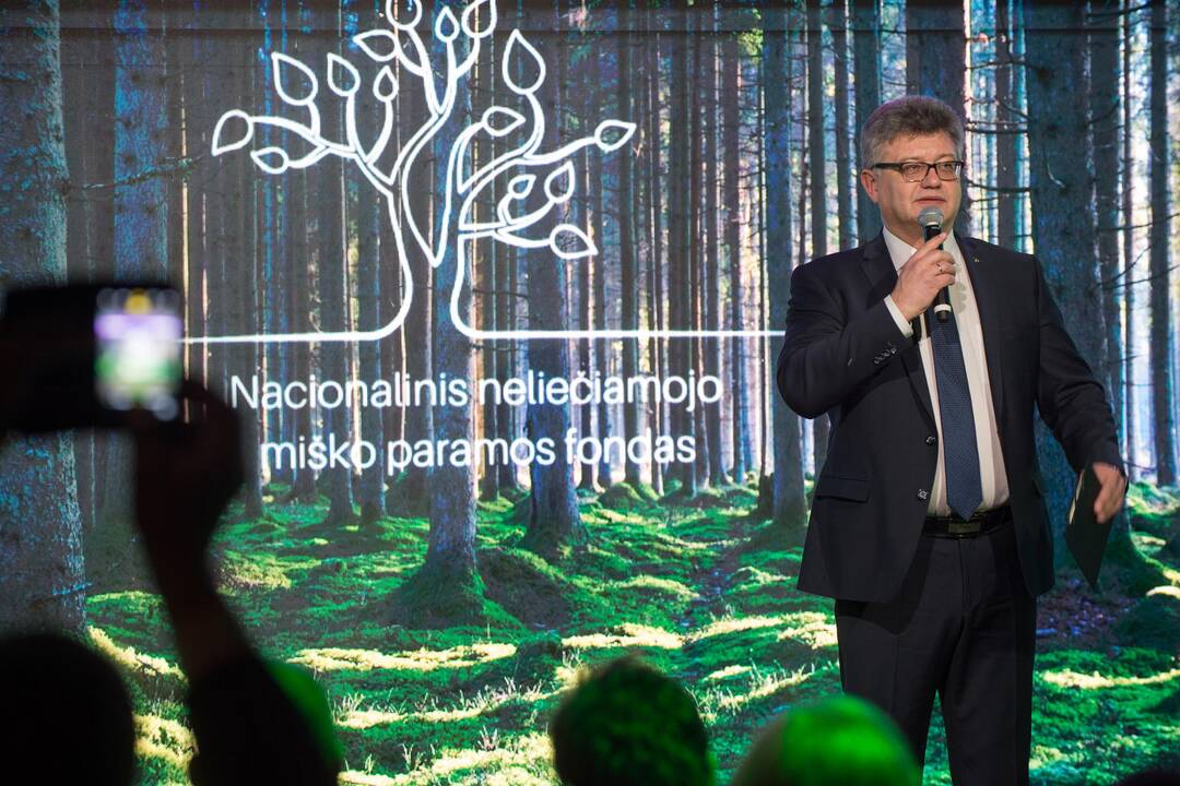 Nacionalinio neliečiamojo miško paramos fondo atidarymas