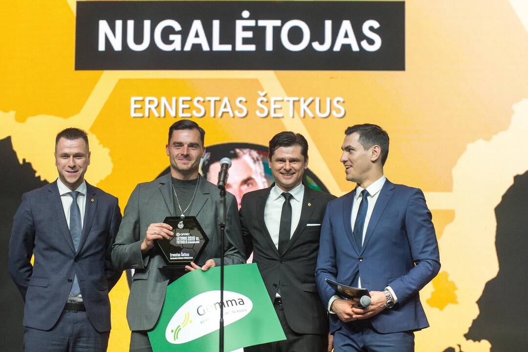 Lietuvos futbolo geriausiųjų apdovanojimų ceremonija