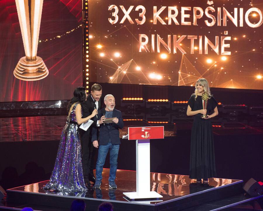 Geriausių Lietuvos sportininkų apdovanojimų ceremonija