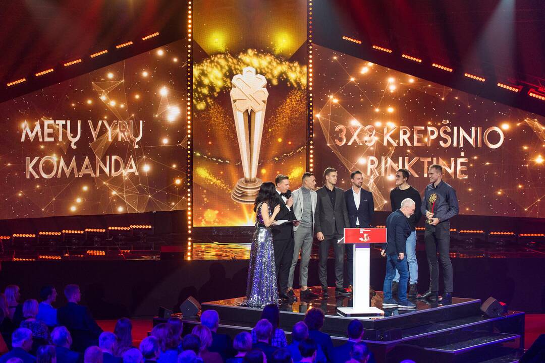 Geriausių Lietuvos sportininkų apdovanojimų ceremonija