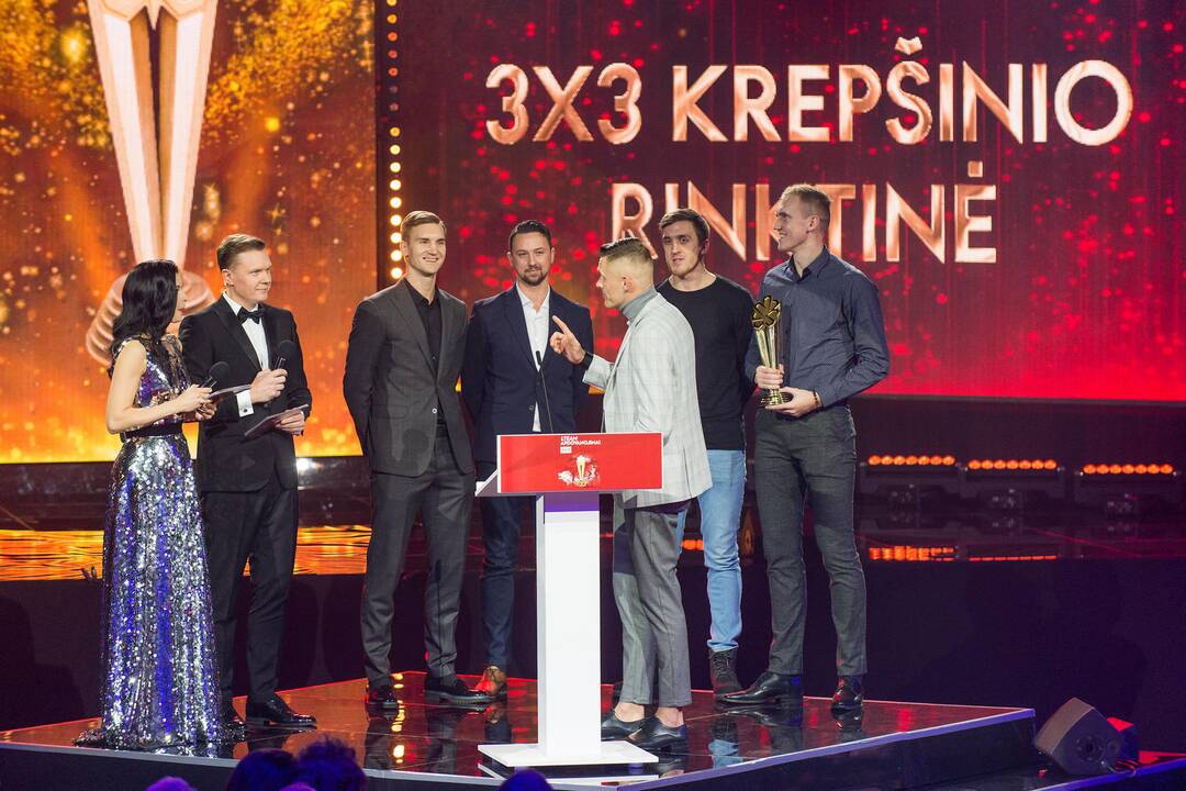 Geriausių Lietuvos sportininkų apdovanojimų ceremonija