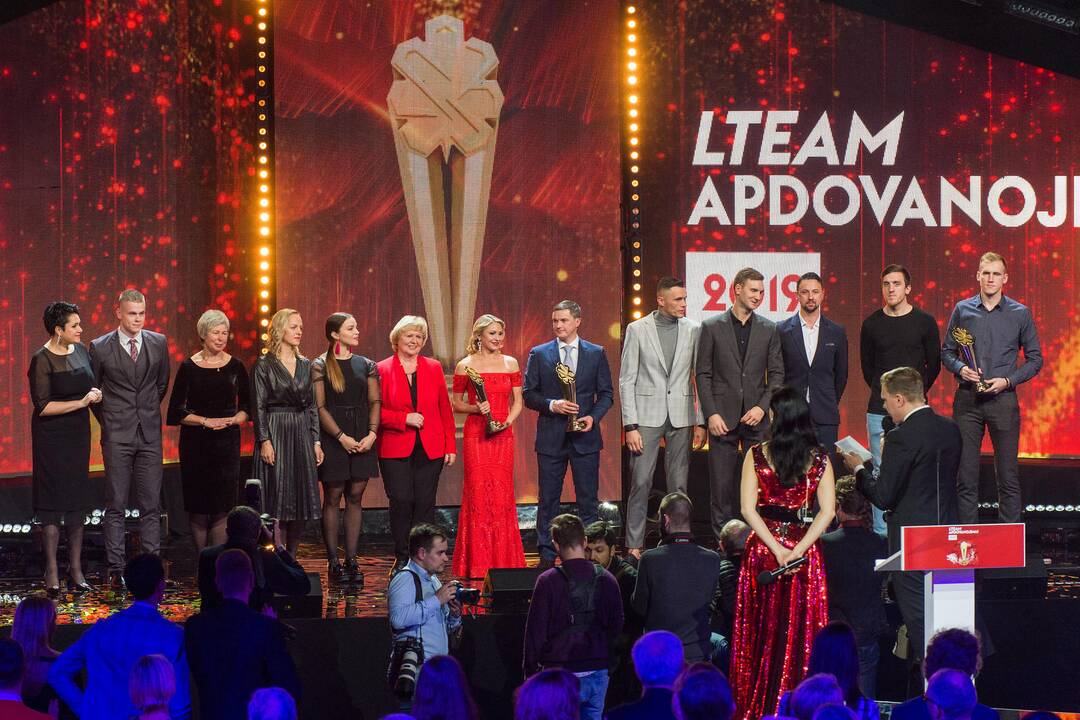 Geriausių Lietuvos sportininkų apdovanojimų ceremonija