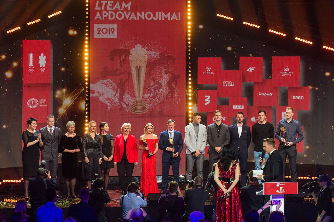 Geriausių Lietuvos sportininkų apdovanojimų ceremonija