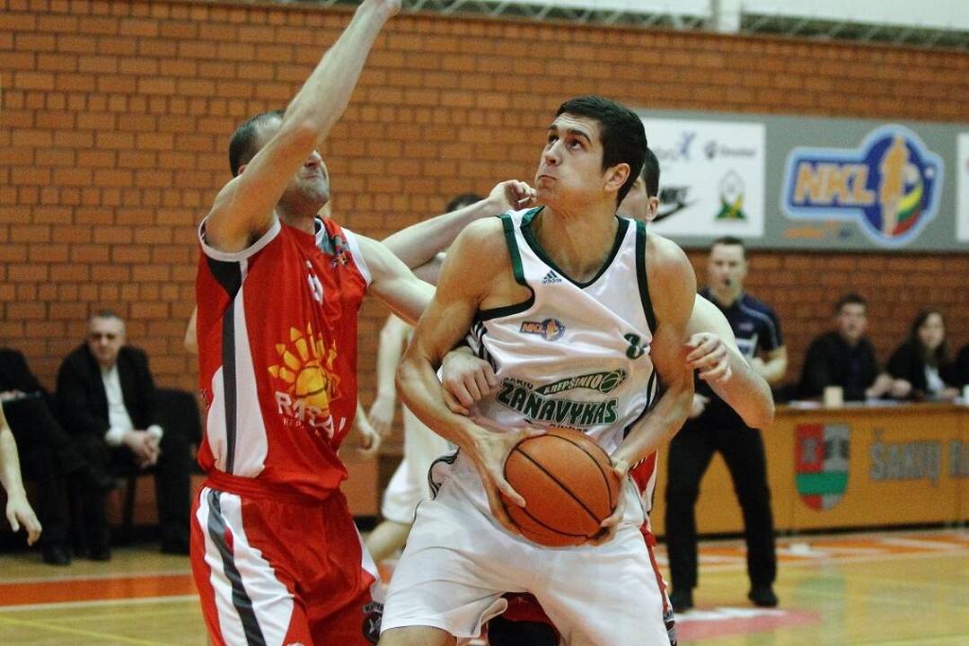Mačo Šakiuose akimirkos