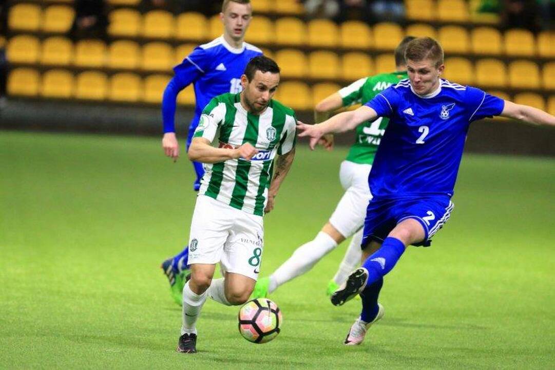 A lyga: karštas vakaras Vilniuje – raudona kortelė ir Elivelto dublis