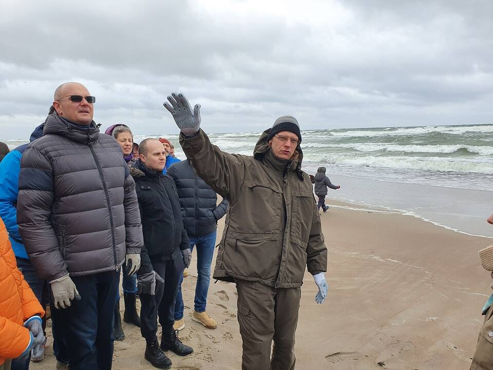 Klaipėdiečiai tvirtino kopas