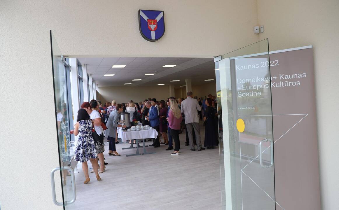 Atnaujinamos Kauno rajono mokyklos