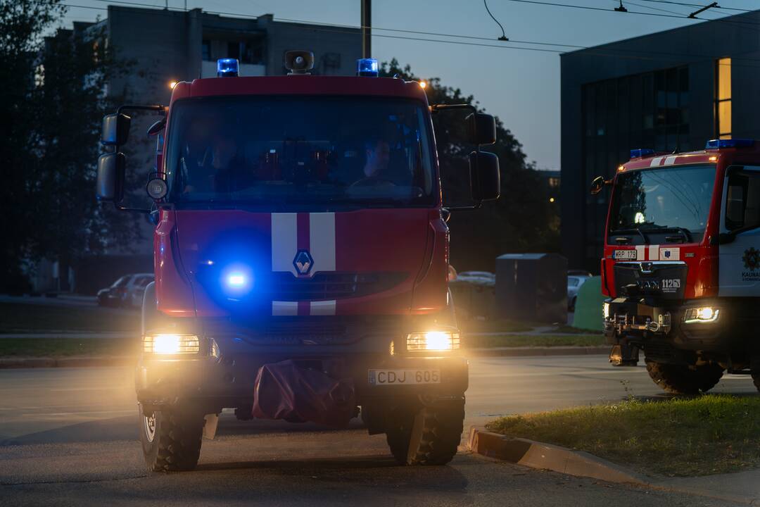 Dėl prisvilusio puodo į V. Krevės pr. atskubėjo spec. tarnybos