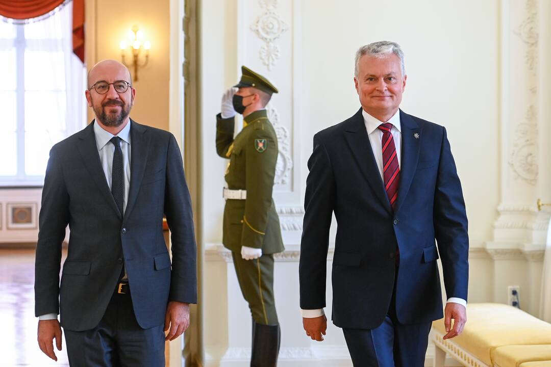Charlesas Michelis ir Gitanas Nausėda