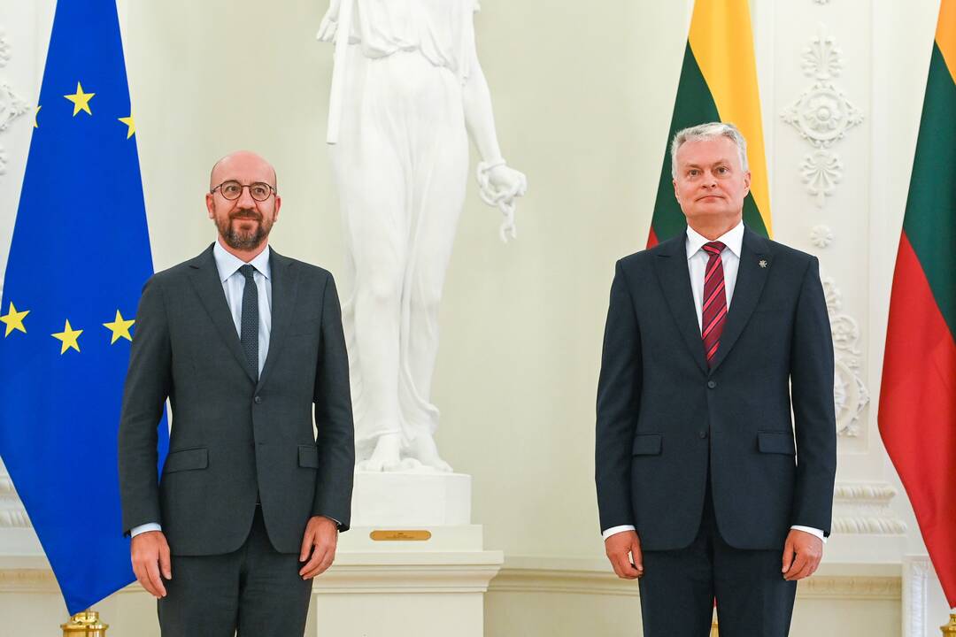 Charlesas Michelis ir Gitanas Nausėda