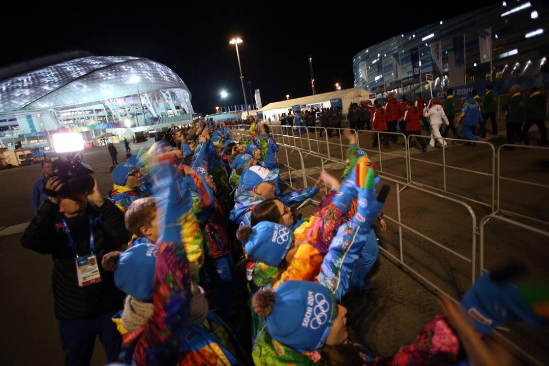 Sočio olimpinių žaidynių atidarymo ceremonija