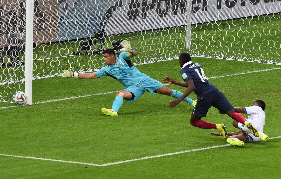 Pasaulio futbolo čempionatas: Prancūzija - Hondūras