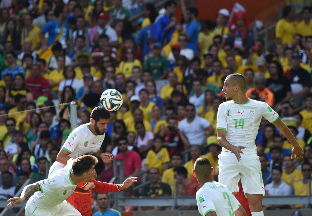 Pasaulio futbolo čempionatas: Belgija - Alžyras