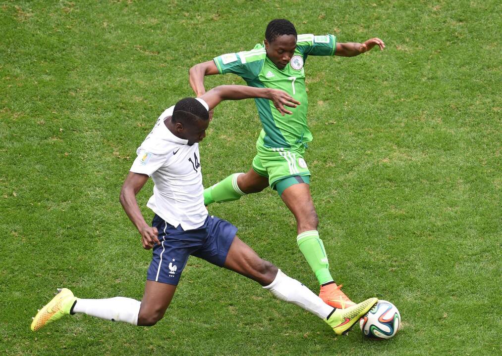 Pasaulio futbolo čempionatas: Prancūzija - Nigerija