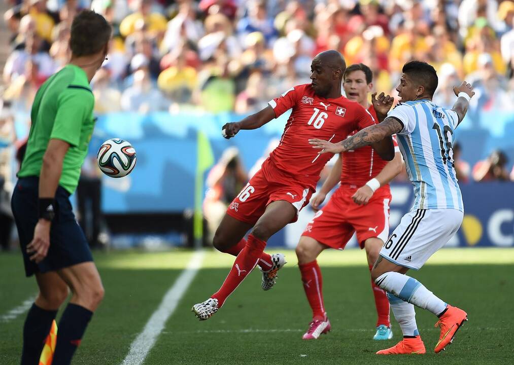 Pasaulio futbolo čempionatas: Argentina - Šveicarija