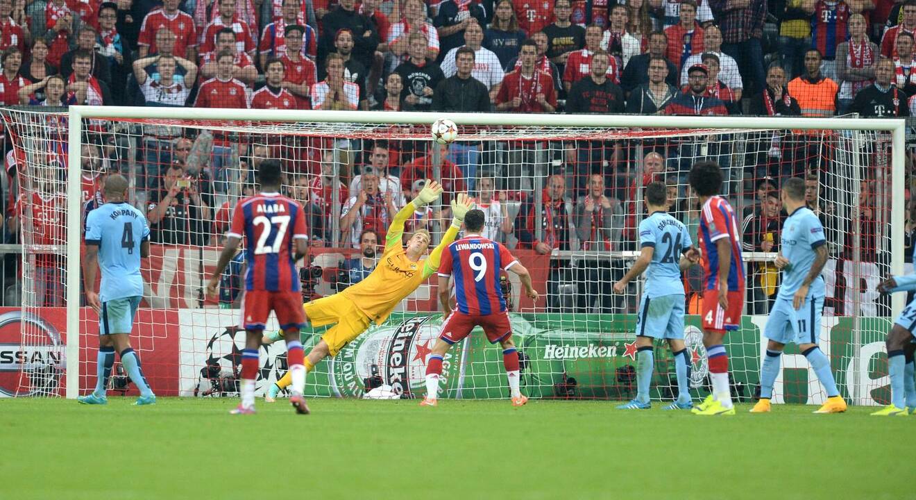 "Bayern" futbolininkai 1:0 palaužė "Manchester City" ekipą