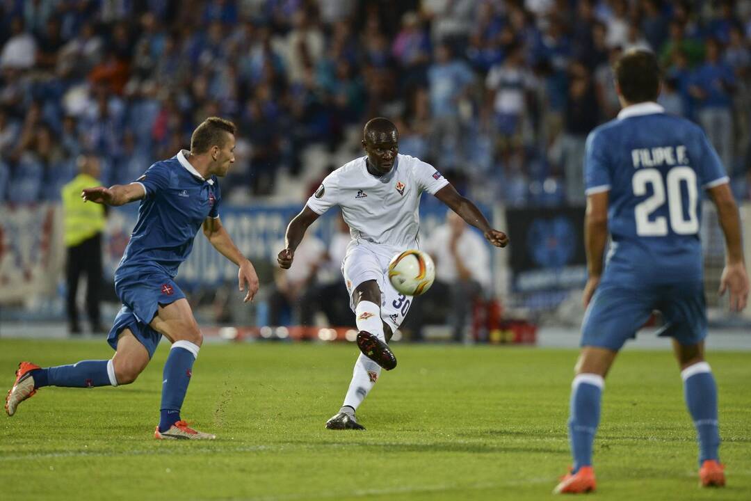 "Fiorentina" 4:0 sutriuškino "Belenenses" ekipą