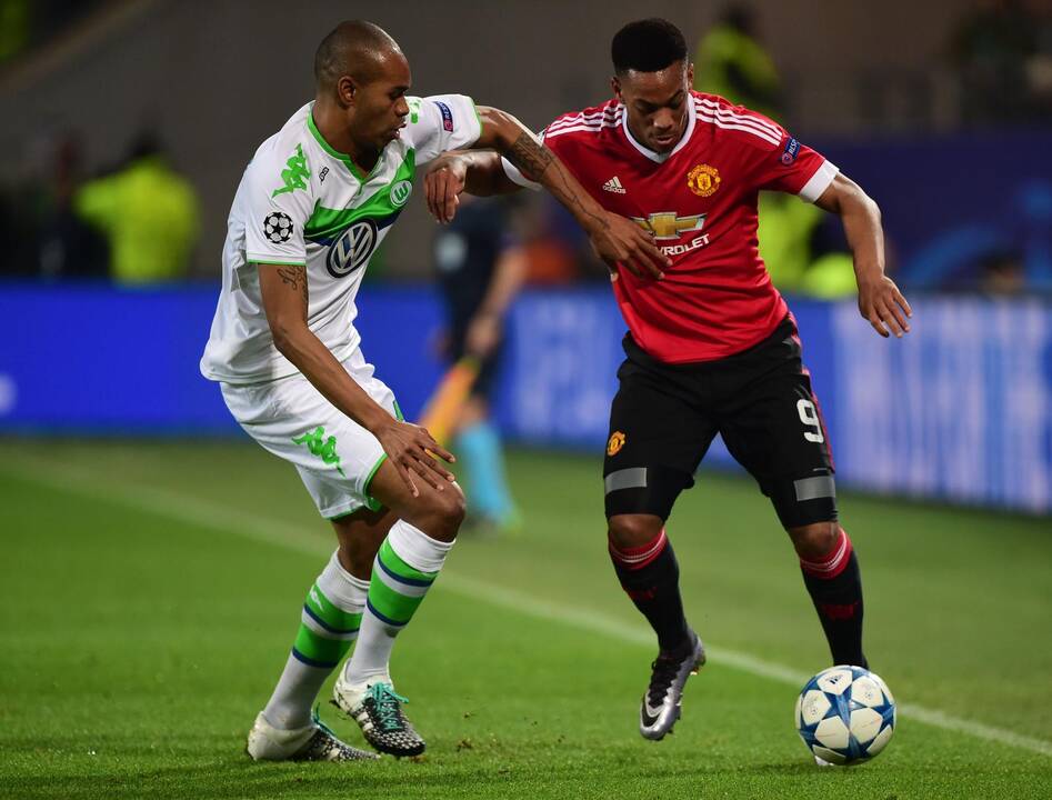 "Wolfsburg" įveikė "Manchester United" futbolininkus