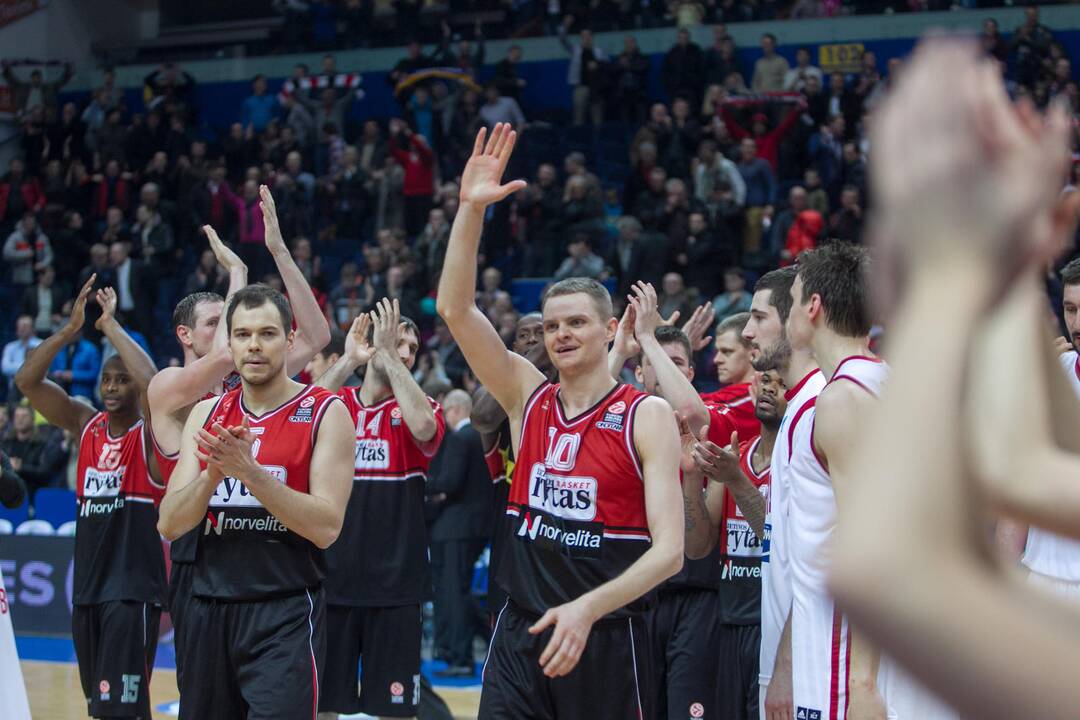 Europos taurė: "Lietuvos rytas" - "Cedevita"