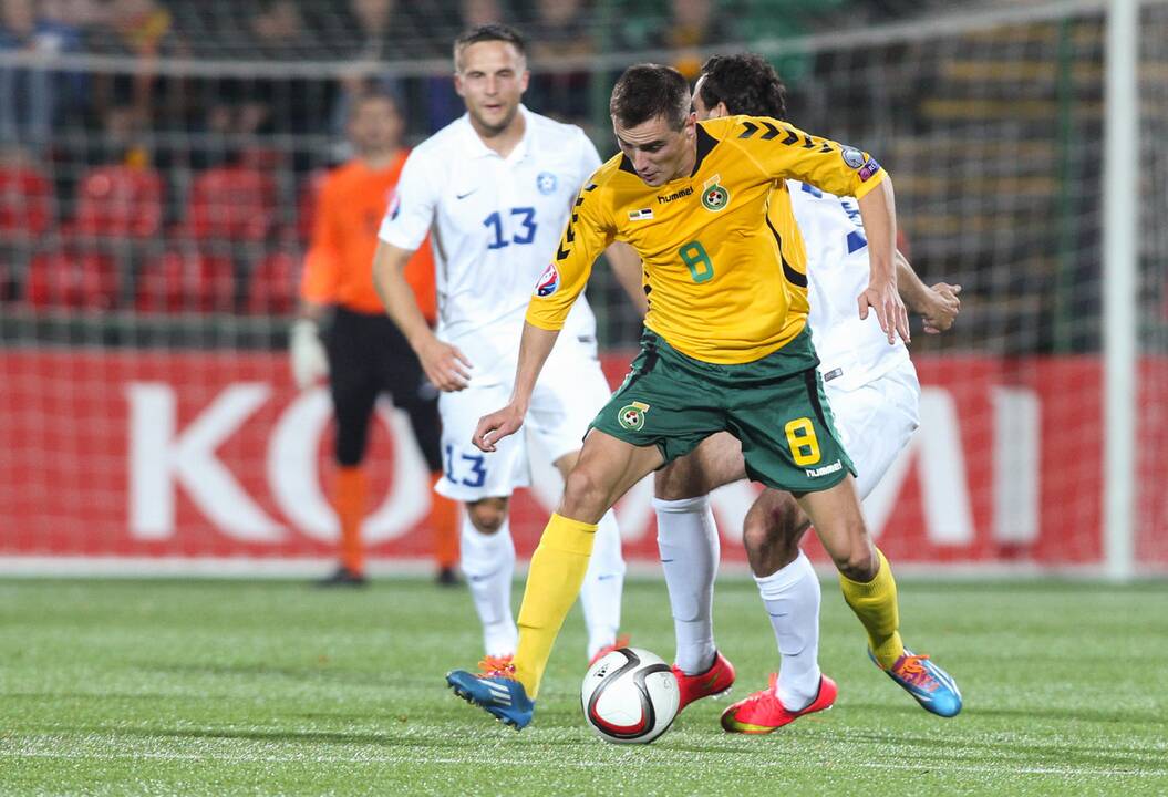 Futbolas: Lietuva - Estija 1:0