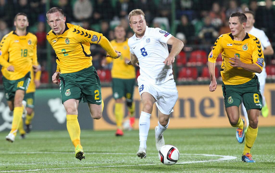 Futbolas: Lietuva - Estija 1:0