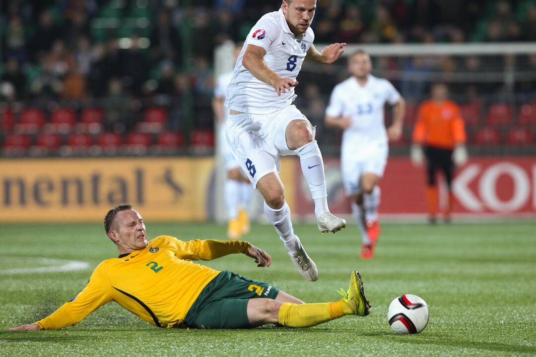 Futbolas: Lietuva - Estija 1:0