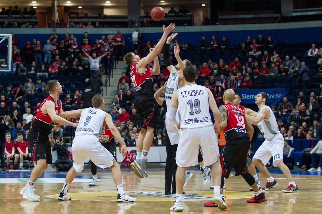 Europos taurė: "Lietuvos rytas" - "Nižnij Novgorod"