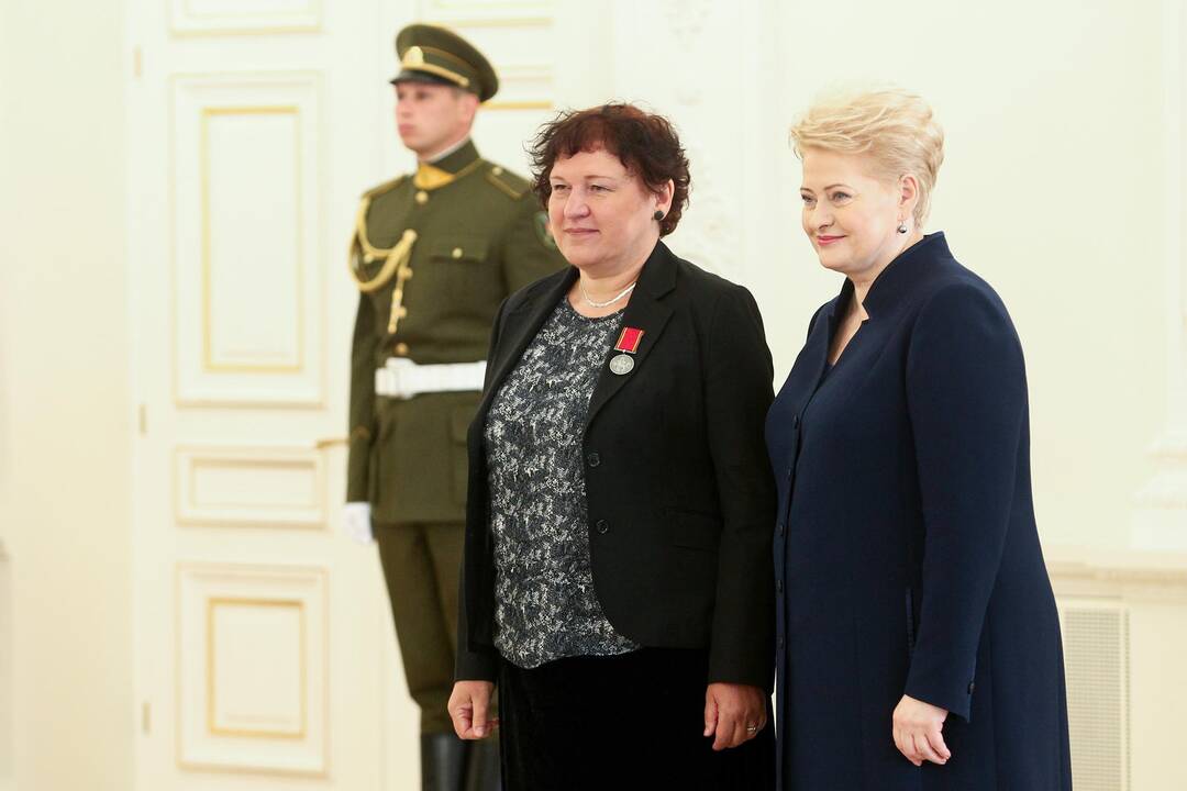 Giedra Radvilavičiūtė ir Dalia Grybauskaitė