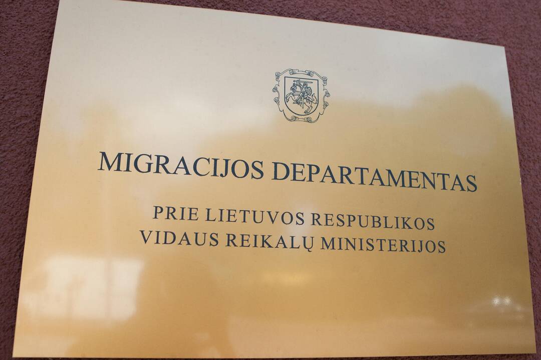 Migracijos departamentas neatskleidė slaptos informacijos rusų teisėjams