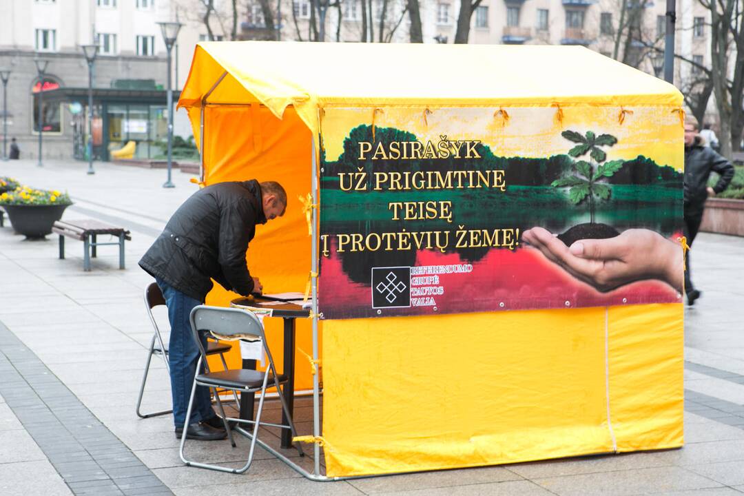 Žlugus referendumui P. Šliužas svarsto galimybę kurti partiją