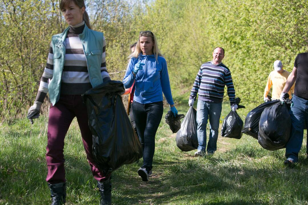 Švarinimosi akcijoje „Darom“ dalyvavo apie 200 tūkst. žmonių