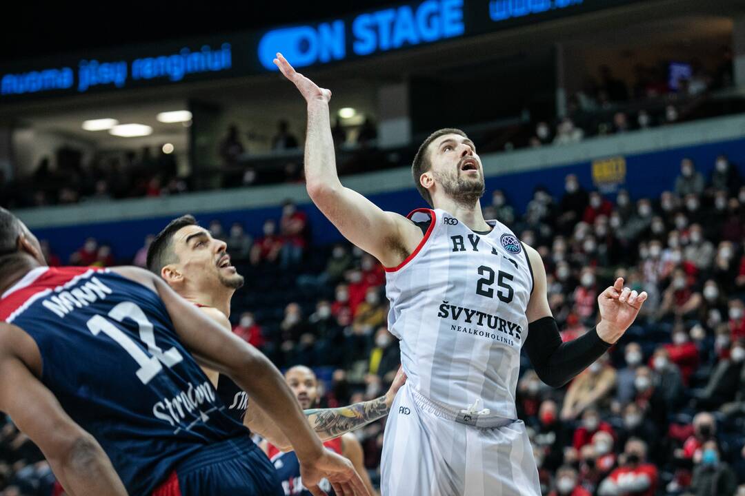 FIBA Čempionų lyga: „Rytas“ – Strasbūro IG 71:76