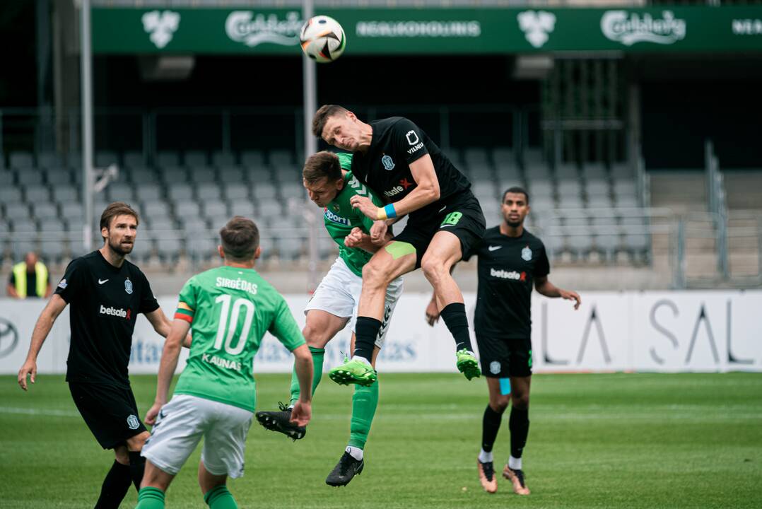 „TOPsport A lyga“: „Kauno Žalgiris“ – Vilniaus „Žalgiris“ 1:0
