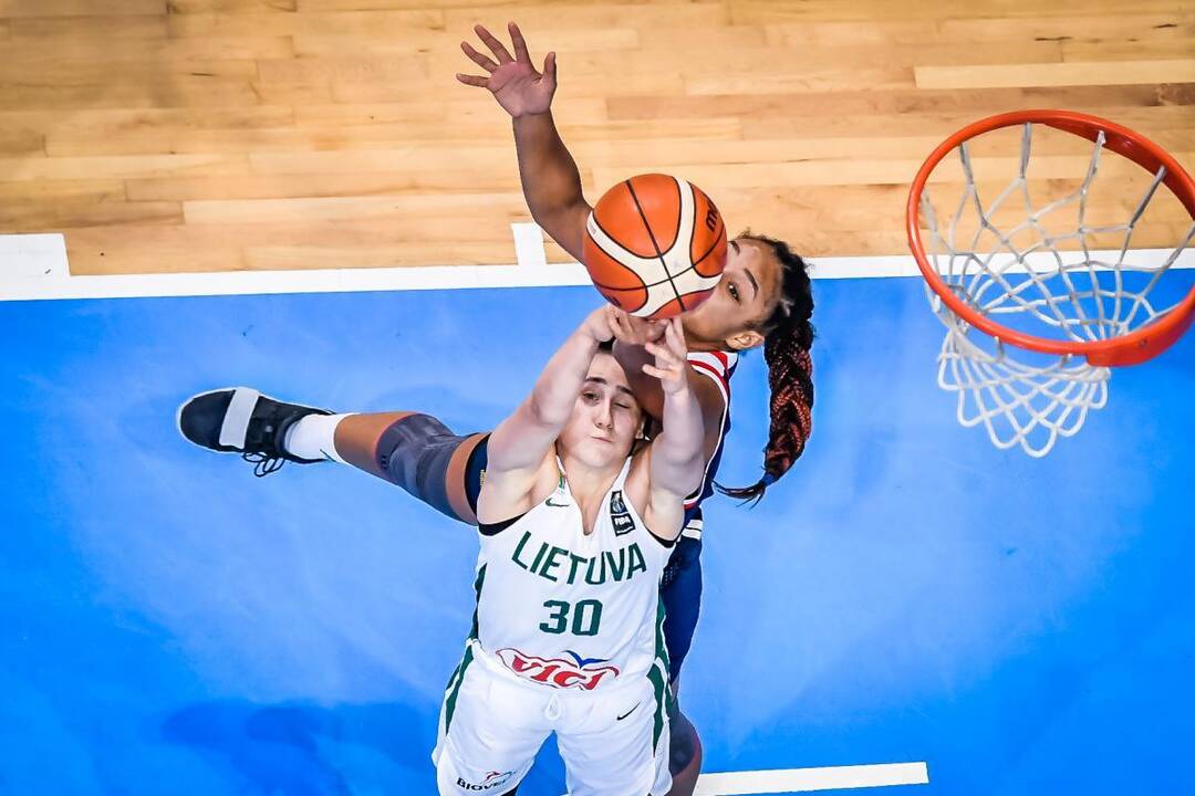 Europos jaunučių krepšinio čempionato finalas: Lietuva - Rusija 66:73