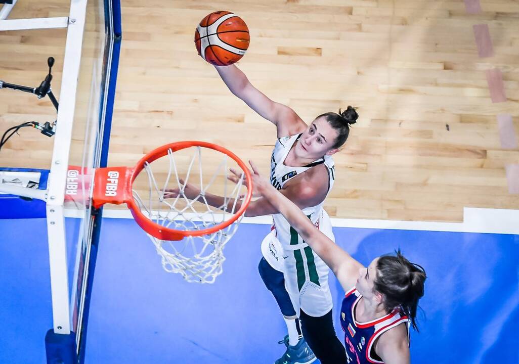 Europos jaunučių krepšinio čempionato finalas: Lietuva - Rusija 66:73