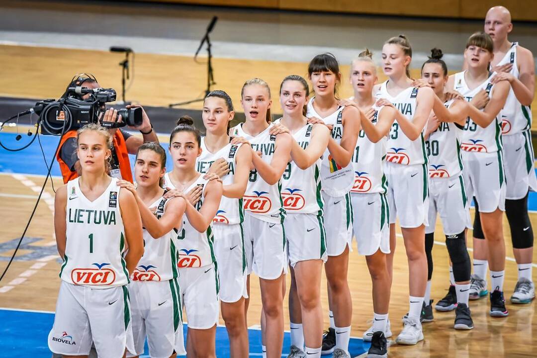 Europos jaunučių krepšinio čempionato finalas: Lietuva - Rusija 66:73