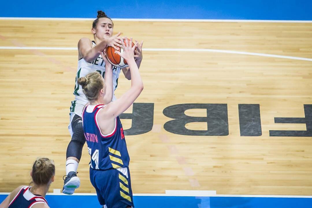 Europos jaunučių krepšinio čempionato finalas: Lietuva - Rusija 66:73