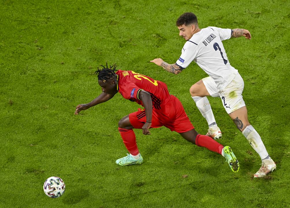 Euro 2020 ketvirtfinalis: Belgija – Italija 1:2